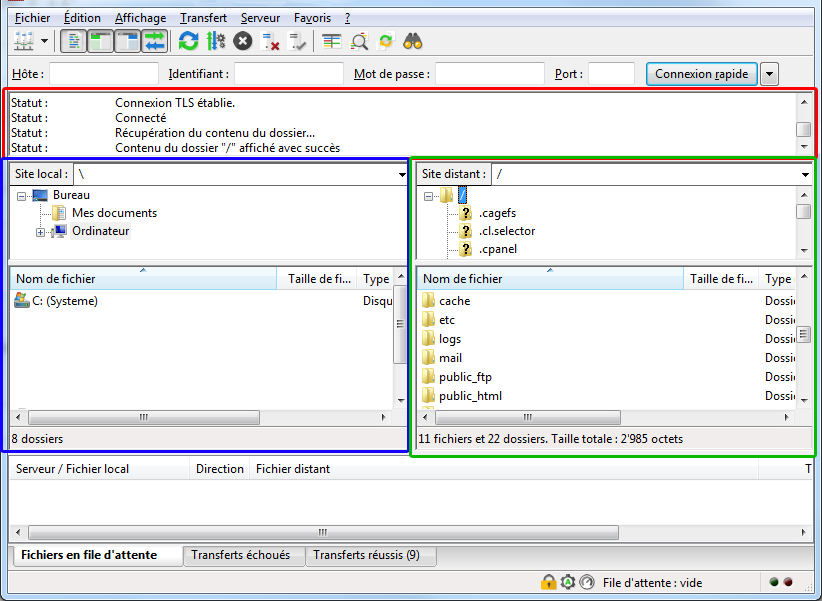 FileZilla : Limiter le nombre de connexions